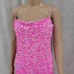 Women's Thirty/Thirty Pink Sequin Mini Dress NWT Size XS
